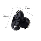 10 PCS 0.5W T4.2 Wedge Instrument Panel LED Light Dashboard Gauge Cluster Indicator Lamp Bulb