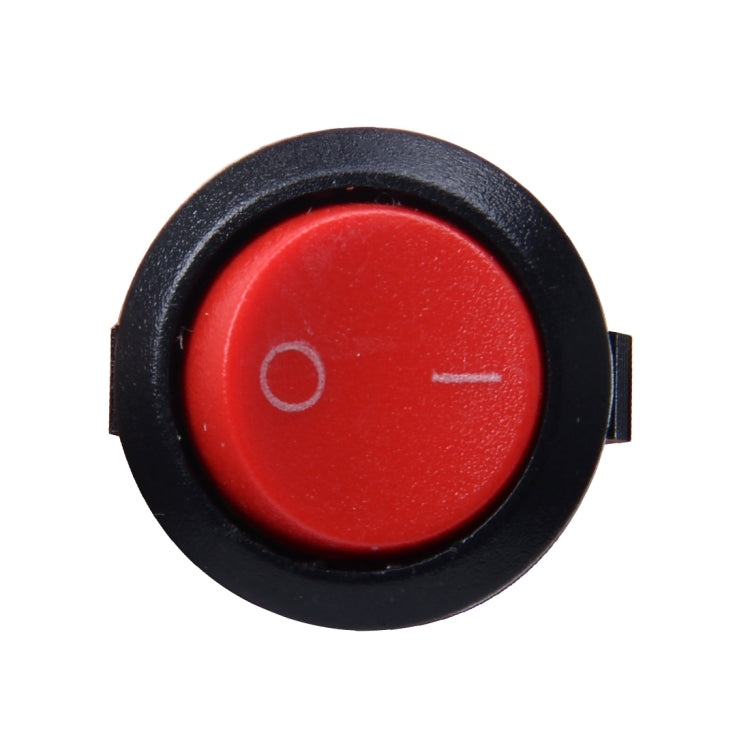 10 PCS Car Auto Universal DIY 2 Pin Round Cap OFF- ON Push Button
