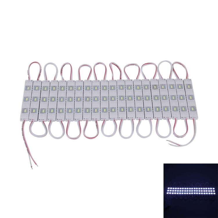 20×1W Sign LED DC 12V 3 SMD-5630-LEDs Module Waterproof Super Bright Light