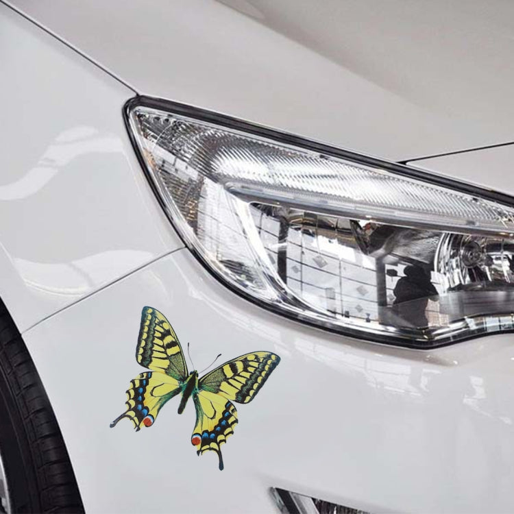 7 PCS Butterfly Shape Plastic Car Free Sticker