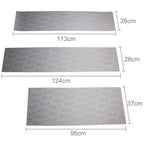 3 PCS SUV Body Decorative Strip Brand Car Streamline Shining Sticker For Honda CRV Nissarl X-Trail/Qashqai/Murano series