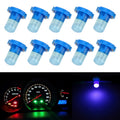 10 PCS 2W T3 Wedge Instrument Panel LED Light Dashboard Gauge Cluster Indicator Lamp Bulb