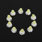 10PCS 2W T4.2 Wedge Instrument Panel LED Light Dashboard Gauge Cluster Indicator Lamp Bulb