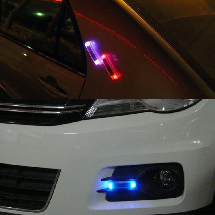Car Styling Solar Warning Flash LED Anti-collision Decorative Light