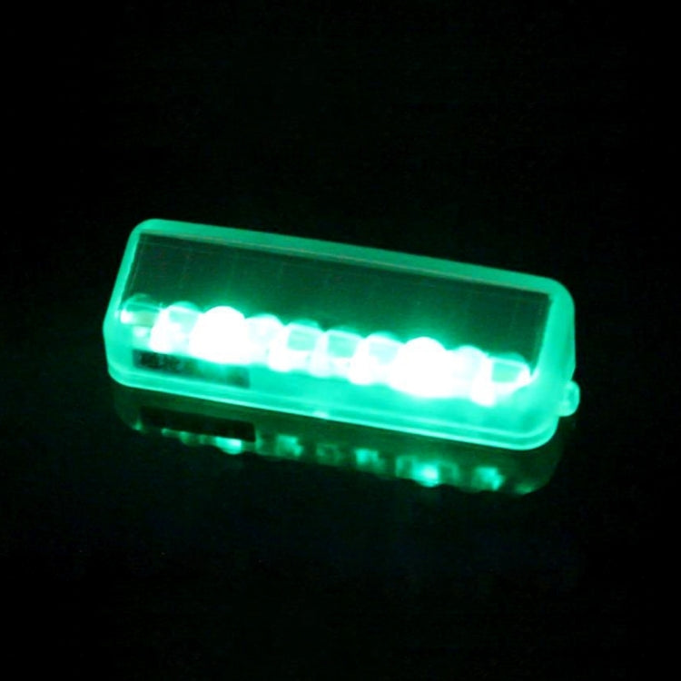 Car Styling Solar Warning Flash LED Anti-collision Decorative Light
