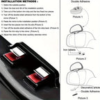 3R-092 Car Blind Spot Right Rear View Wide Angle Adjustable Mirror