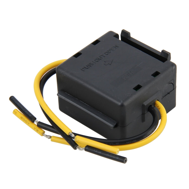 DC 24V to 12V Car Power Step-down Transformer, Rated Output Current: 3A