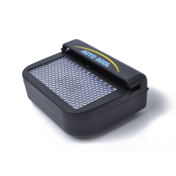 Car Auto Solar Powered Cool Air Vent Cooling Fan Cooler