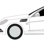 2 PCS Car-Styling Random Decorative Sticker