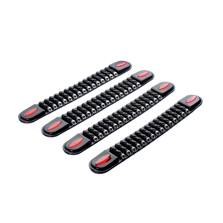 4 PCS Universal Fashion Simple Anti-collision Bar Car Body Protective Strip Car Protective Bar