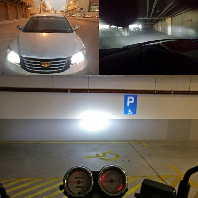 2 PCS H8/H9/H11 18W 1800 LM 8000K IP68 Casnbus Constant Current Car LED Headlight with 2 COB Lamps, DC 9-36V