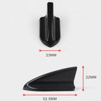 10 PCS Universal Car Black Shark Fin Diffuser Vortex Generator Roof Spoiler — view 4