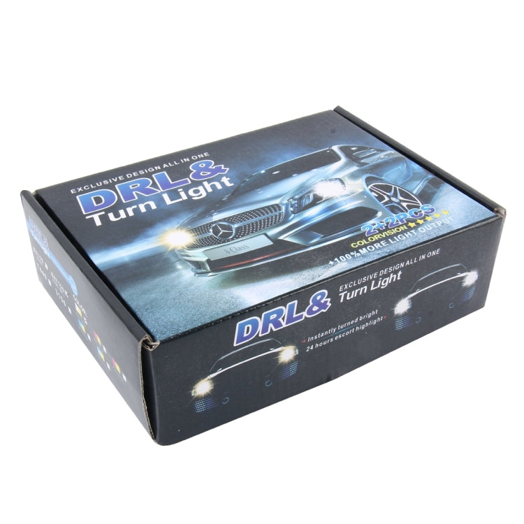 2PCS 1156/Ba15s 5W 300LM 66LEDs SMD-4014 Car Tail Bulb Turn Signal Auto Reverse Lamp Daytime Turn Running Light Car Source (White Light+ Yellow Light), Cable Lenght:1 m