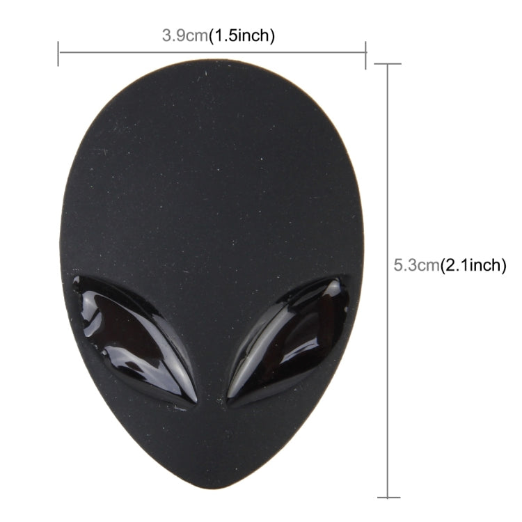 Shape Auto Sticker 3D Metal Fashion Car Stickers, Wizard Head