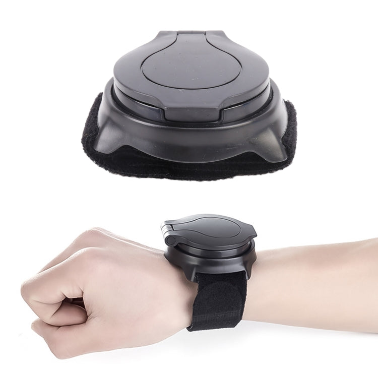 Bicycle 360 Degree Back Mirror Arm Wrist Strap Rear View Mirror