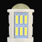 2 PCS 1156 / BA15S 4.5W DC 12V 6000K 290LM Car Auto Ceramics Turn Lights / Reversing Light 27LEDs SMD-7020 Lamps, with Projector Lens