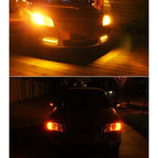 2 PCS 1156 / BA15S 4.5W DC 12V 6000K 290LM Car Auto Ceramics Turn Lights / Reversing Light 27LEDs SMD-7020 Lamps, with Projector Lens