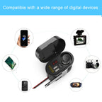 3A Motorcycle Multi-functional Cigarette Lighter Socket Voltmeter + Cigarette Lighter Socket + Dual USB — view 5