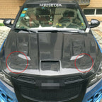 A Pair Car Modified Hood Lock General Racing Car Cover Lock with Keys