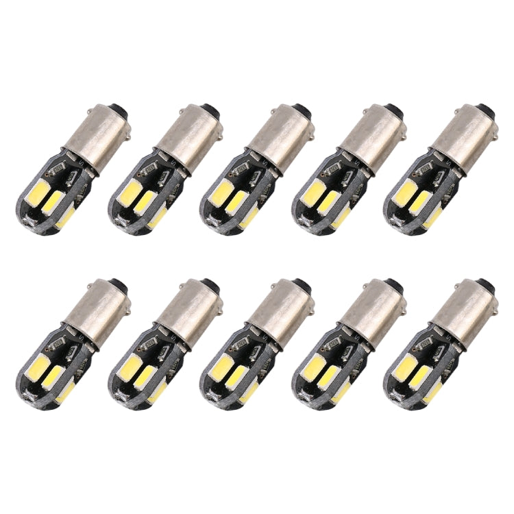 8LEDs SMD-5630 Car Clearance Light Reading Light, 10 PCS BA9S DC 12V 1.1W