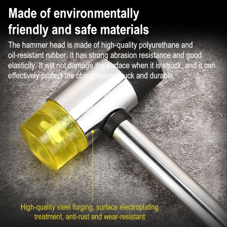 40mm Mini Steel Handle Round Head Hammer — view 3