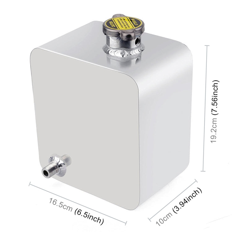 Car Modified Aluminum Alloy Vice Water Tank