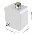 Car Modified Aluminum Alloy Vice Water Tank