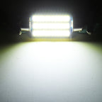 2 PCS 36mm DC12V / 1.5W / 6000K / 100LM 30LEDs SMD-3014 Car License Plate Light / Dome Light, with Decoder