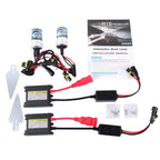 2PCS 35W H7 2800 LM Slim HID Xenon Light with 2 Alloy HID Ballast, High Intensity Discharge Lamp, Color Temperature: 4300K