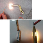 CNJB-85016 Pure Copper Circuit Tester and Electrical Voltage Detector Pen Set With Crocodile Clip 6-24V, Wire Length: 60cm