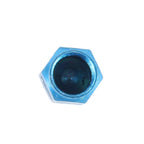 4PCS SA Metal Plated Hexagon Shape Universal Tire Valve Stem Cap