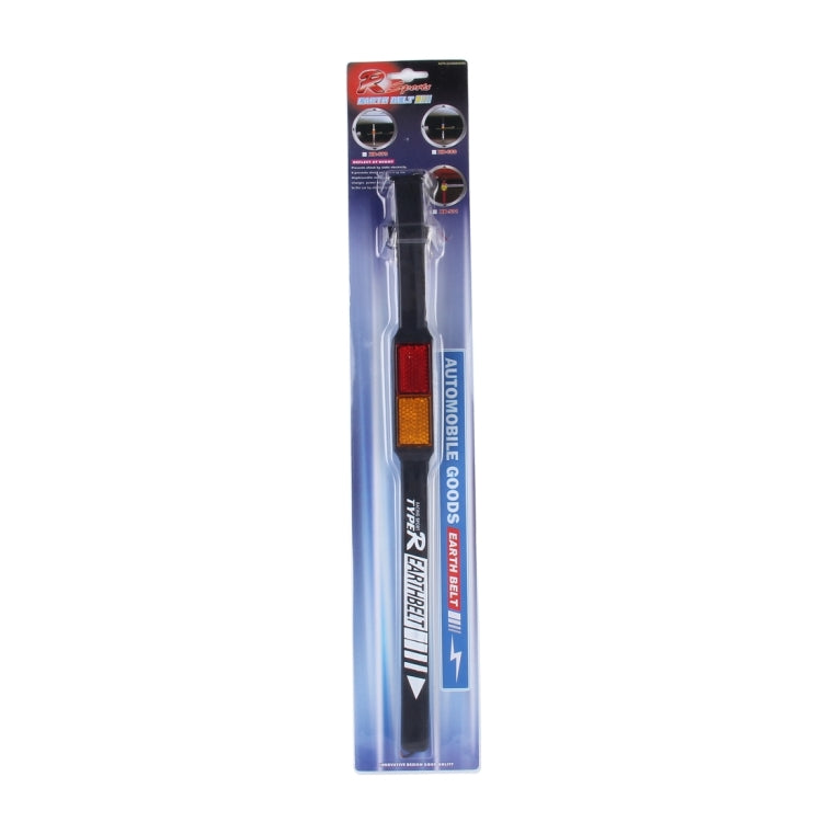 Vehicle Car Anti Static Strap Earth Belt Ground Wire Strap Reflective， Random Color Delivery