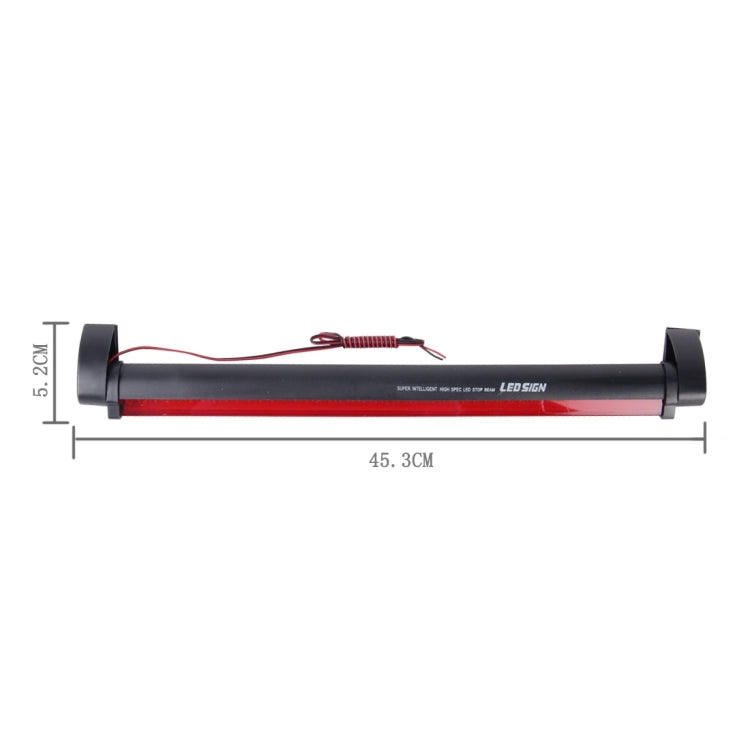 Red Light Car Third Brake Light, DC 12V Cable Length: 80cm, 56 LEDs
