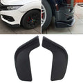 2 PCS Universal Fit Car Front Bumper Spoiler Lip Splitter Diffuser SUV ABS Front Shovel, Length: 57cm