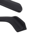 2 PCS Universal Fit Car Front Bumper Spoiler Lip Splitter Diffuser SUV ABS Front Shovel, Length: 62cm