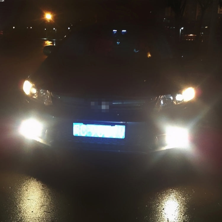 H7 60W 900 LM 6000K Car Fog Lights with 6 CSP Lamps, DC 12V