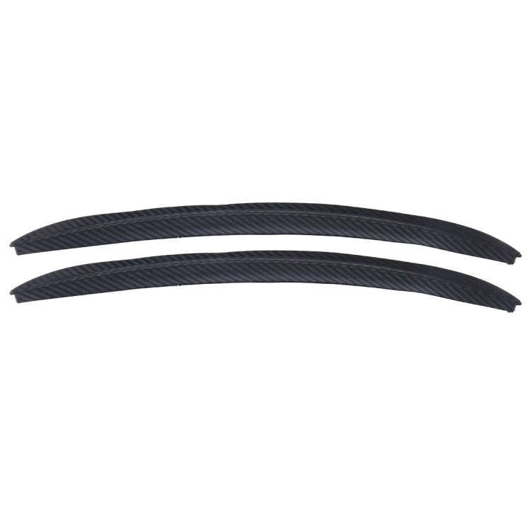 2 PCS Car Auto Rubber Fender Guard Protection Strip Scratch Protector Sticker, Size: 34*2cm