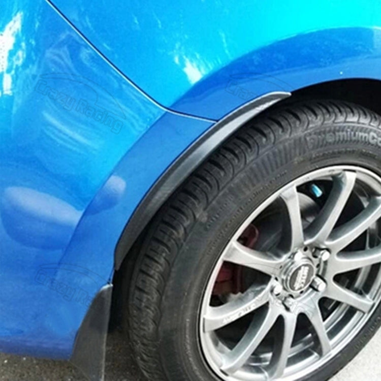 2 PCS Car Auto Rubber Fender Guard Protection Strip Scratch Protector Sticker, Size: 34*2cm