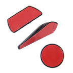10 PCS Car Exterior Rubber Noise-cancelling Airflow-adjusting Kit