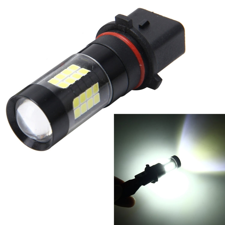 420LM 6000K Car Fog Lights with 43 SMD-3528 LED Lamps, DC 12V, P13W 7W