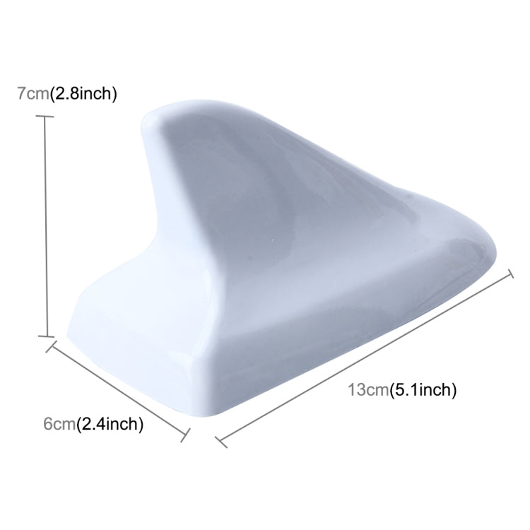 A-886 Car Auto Shark Fin Dome Antenna Decoration for Honda Buick Nissan Hyundai Toyota Volkswagen Mazda, A-886 Glaze Gold
