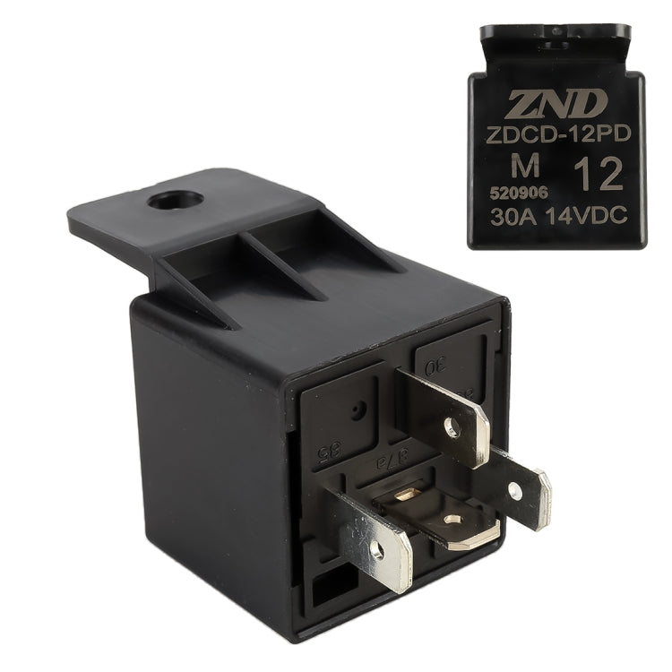 Car Safety Warning Alarm System with Two Remote Controls, DC 12V
