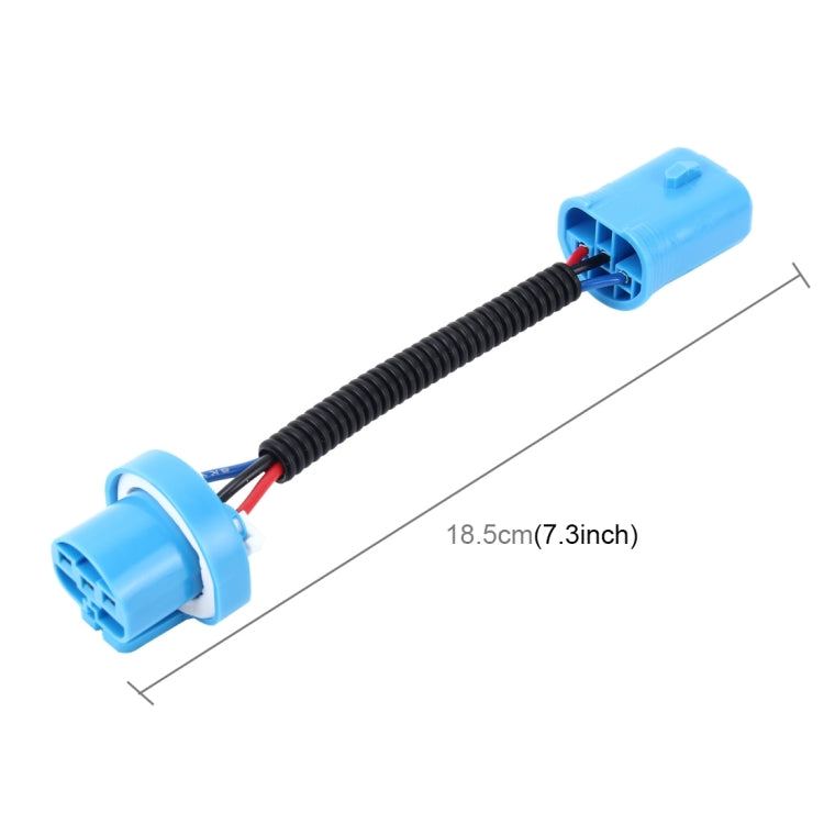 2 PCS 9004/9007 Car HID Xenon Headlight Male to Female Conversion Cable