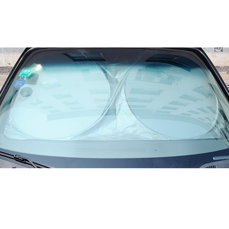 Summer Accessories Coated Silver Car Sun Shade Cloth Set, 6 in 1