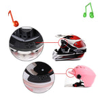 Motorcycle ABS Shell Helmet Bluetooth Stereo Speaker for iOS and Android — view 4