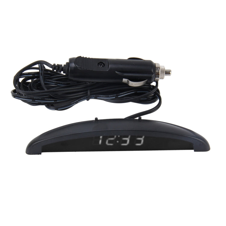 2 in 1 Car LED Digital Display Thermometer Clock — view 8