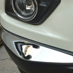 4 PCS Universal Car Auto Plastic Body Bumper Guard Protector Strip Sticker(Silver)