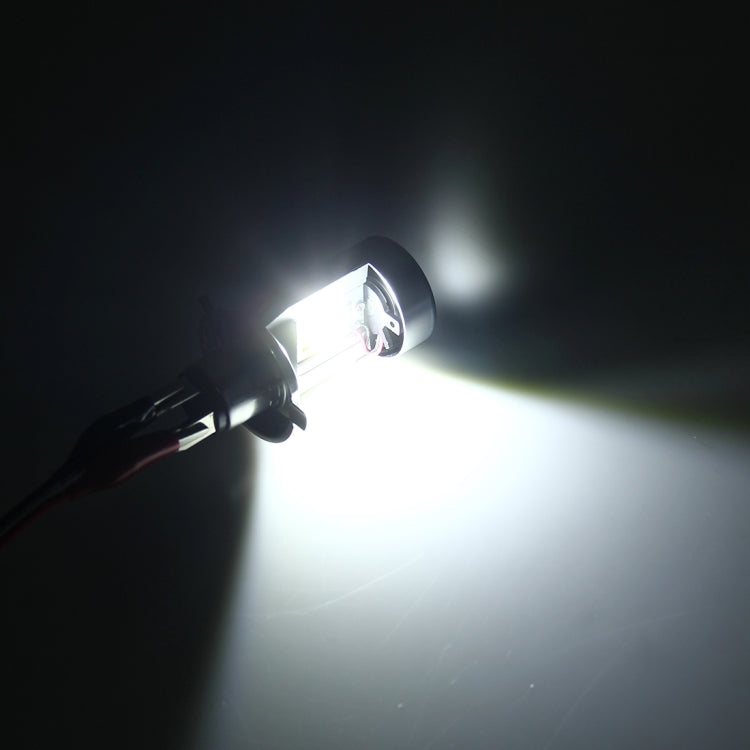 H4 HS1 Motorcycle Headlamps COB Spotlights Electric Car Fog Lights 6000K 20W 2600LM 5000Hours(White Light)