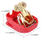 2 PCS Car Battery Jump Starter Connector Battery Switch Quick Release Connectors Battery Quick Disconnect Terminal