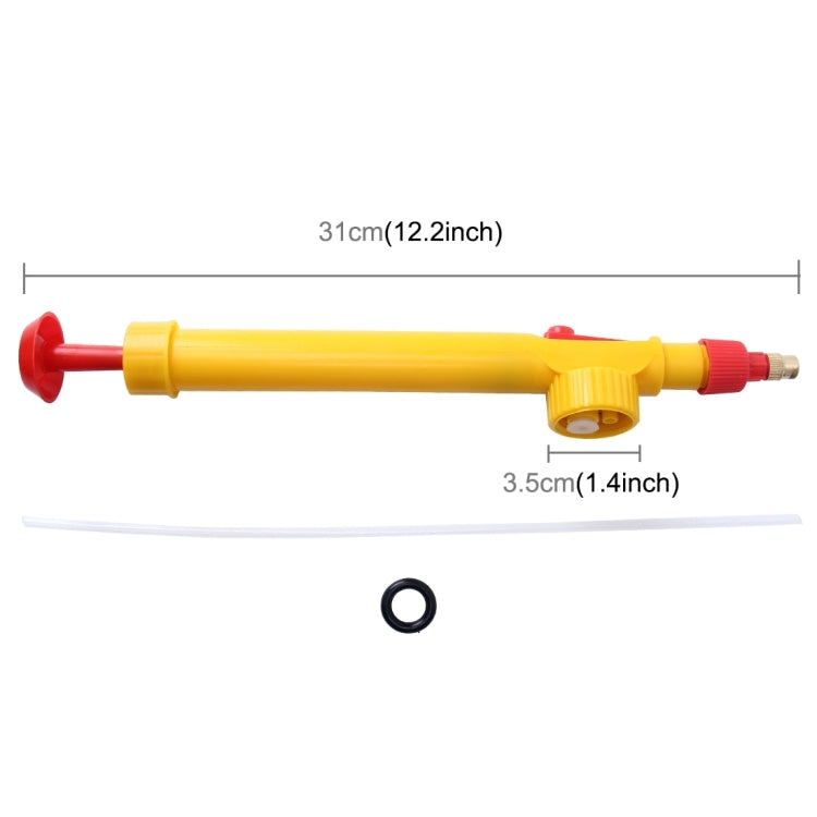 10pcs High Pressure Plastic Bottle Drink Beverage Trolley Gun Spray Reciprocating Sprayer Coke Bottle Sprayer Manual Pressure Sprayer, Random Color Delivery